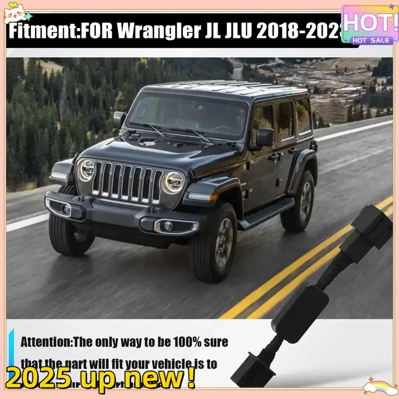 

Superior Quality-Auto Start Stop Eliminator For 18-23 Jeep Wrangler JL JLU Upgrade Plug Play Engine System Cable (Not Fit 4XE)