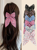 6pcs Sweet Cute Lady's Bow Knot Hair Clips Hair Grips for Daily Use Ideal Gift for Women
