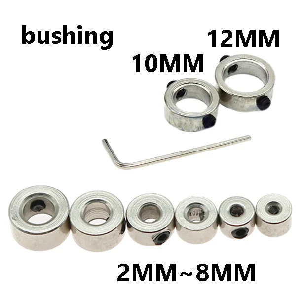 Yiqianyuan 2mm~12mm Sicherungsring, Metall-Stopphülse, Bohrer-Tiefenbegrenzer, Klemmring