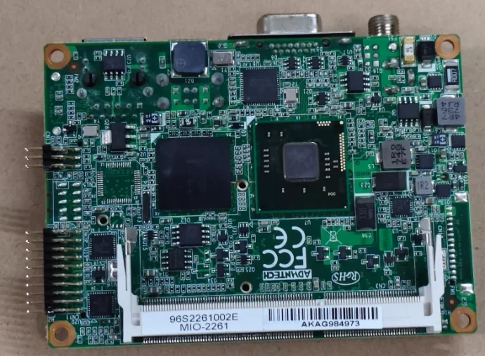 

MIO-2261 Rev.A1 Motherboard Pico-ITX SBC DDR3 18/24-bit LVDS VGA 1GbE Half-size MiniPCIe, 4 USB, 2 COM,SMBus mSATA MIOe