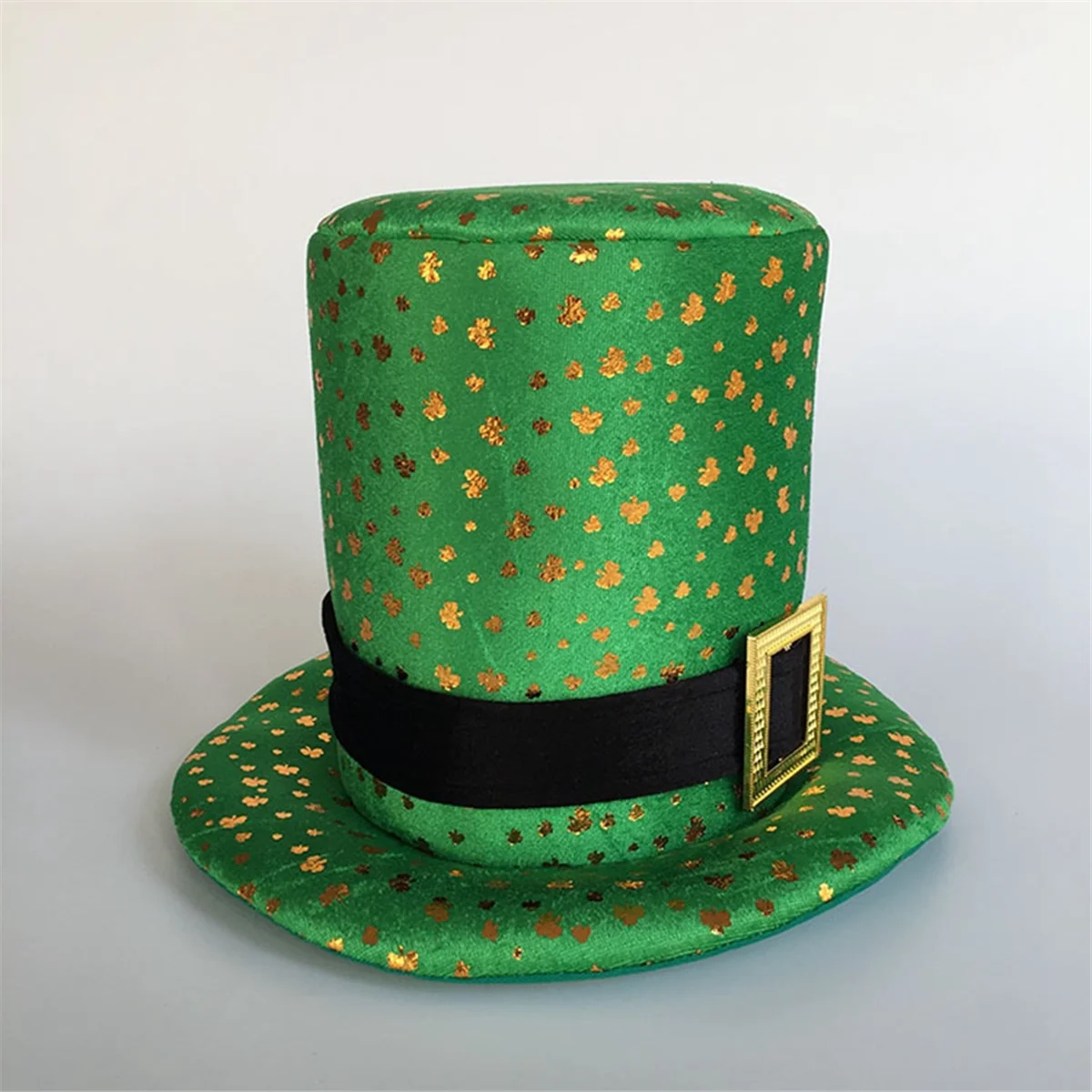 Green Topper cappello da giorno di san patrizio cappello a cilindro verde Fun Leprechaun cappelli uomo donna Costume adulto Cosplay Party Decor