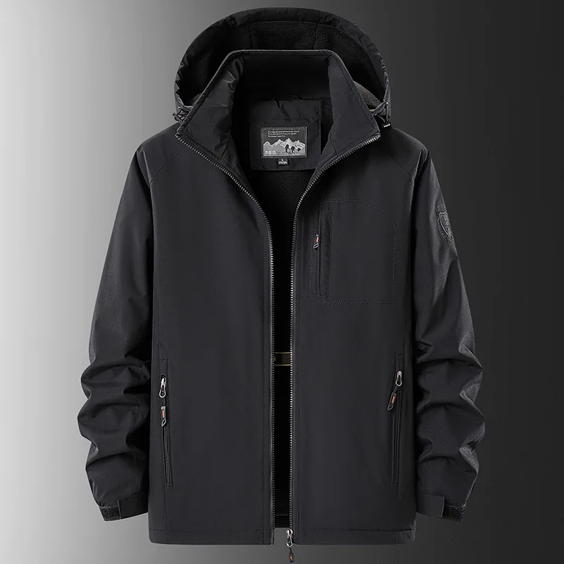 

New Men Jacket Winter Men's Fashion Windbreaker Parka Male Streetwear Autumn Coat Overcoat Windproof Casual Warm Hombre Outdoors