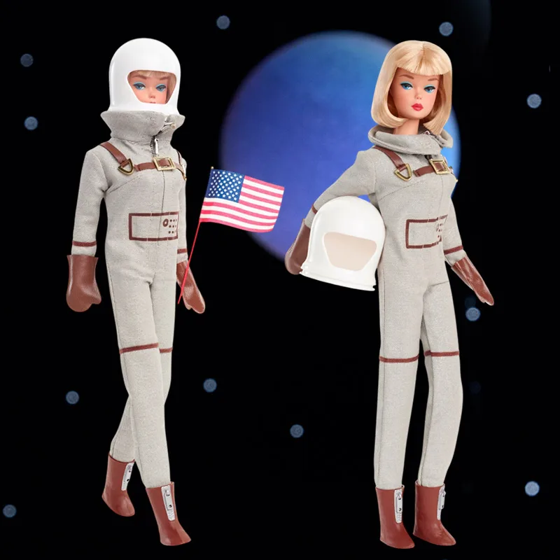 Barbie 60th Anniversary Astronaut Doll - Reproduction of the 1965 Classic Edition Perfect for Collectors and Birthday Gifts