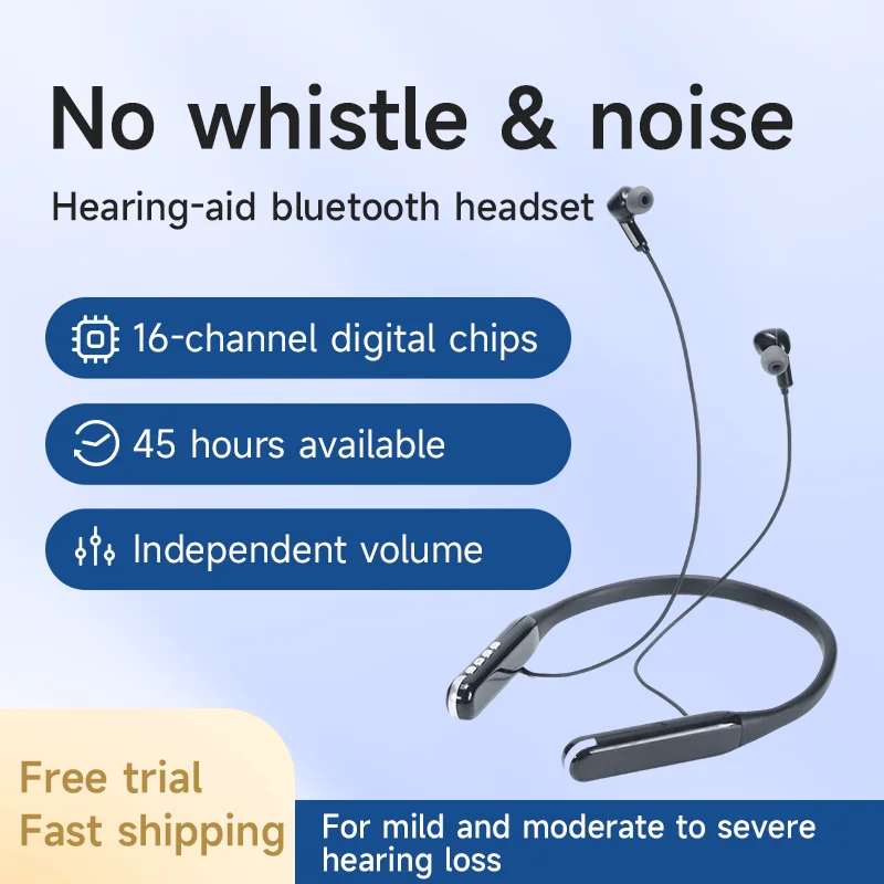 Z3 Air Z3 Free Digital Hearing Aid Earphone Smart Noise Cancellation Waterproof For The Elderly Hanging Neck bluetooth Earphone