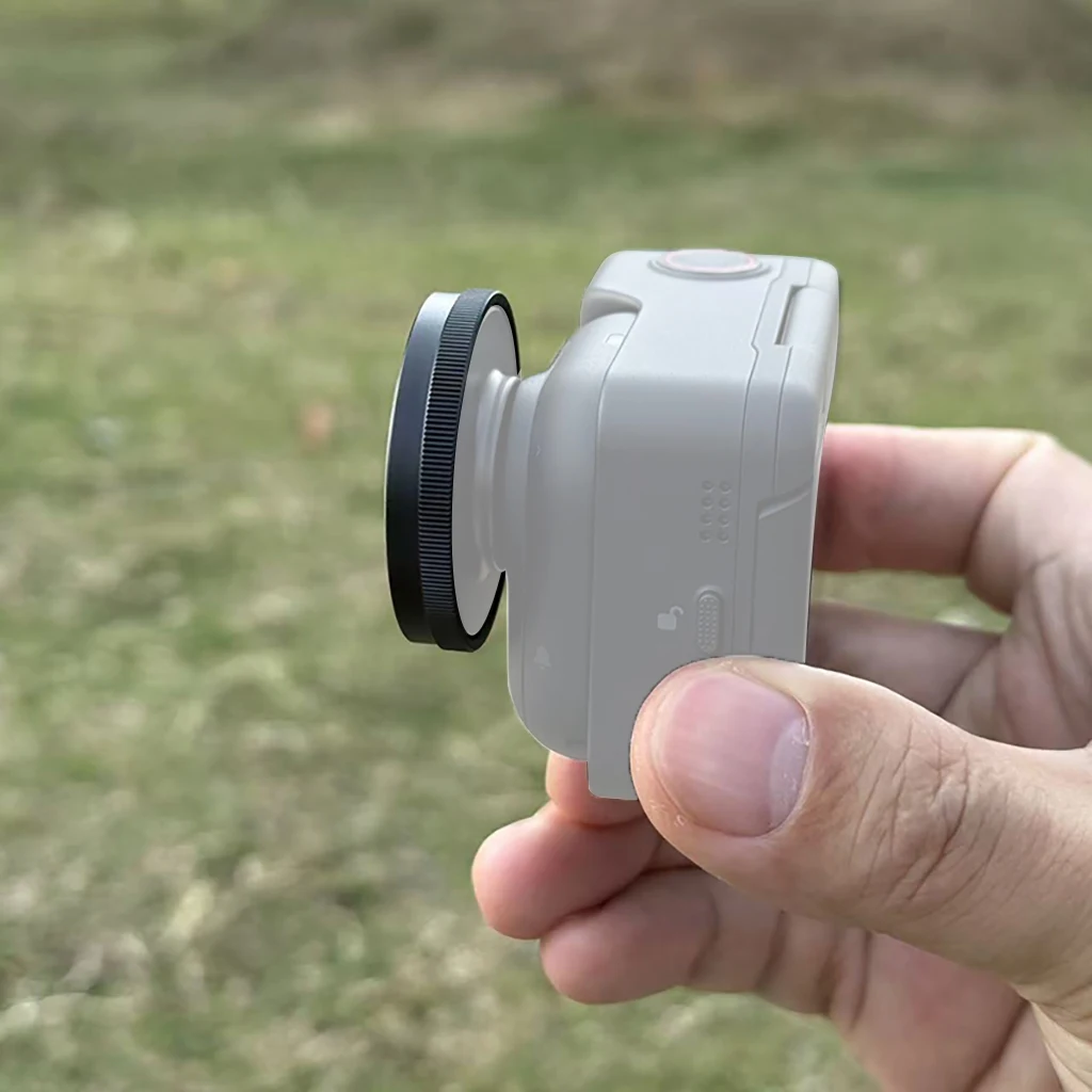 Weitwinkelobjektiv für Insta360 GO Ultra 185 ° Weitwinkelobjektiv für Actionkameras, HD-Glasansicht, kratzfester Objektivfilter – Detail 9