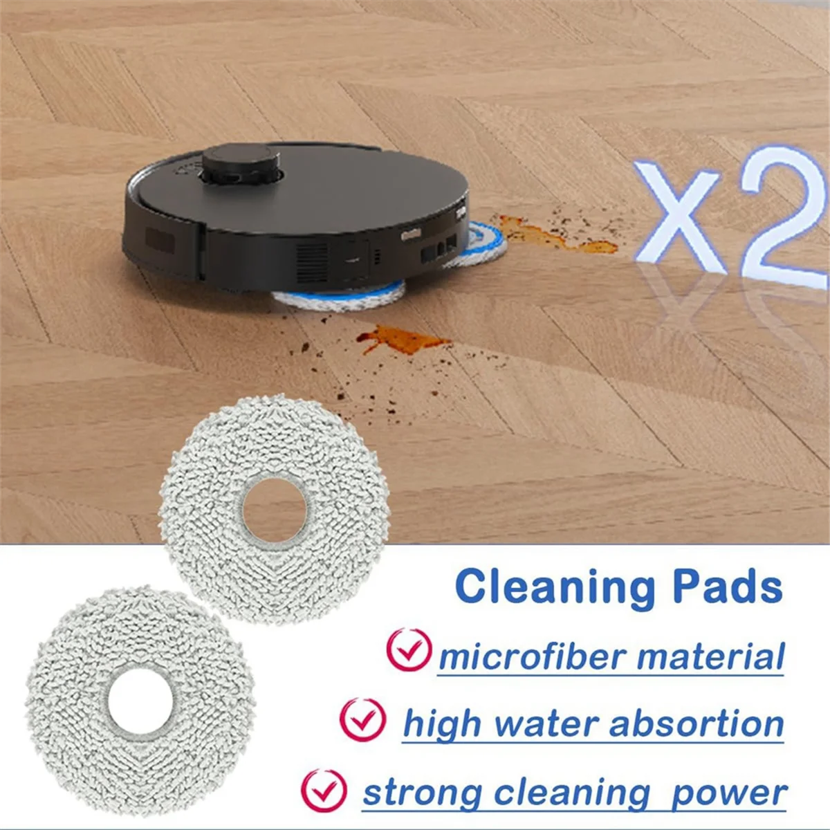 شعبية ل Ecovacs DEEBOT T30 PRO Omni/T30 Omni جهاز آلي لتنظيف الأتربة فرشاة جانبية رئيسية فلتر Hepa ممسحة منصات الملحقات