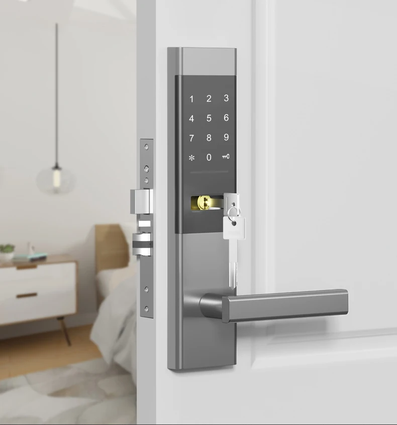 Bluetooth Drahtlose Digitale Elektronische Smart Lock TTlock App Hause Intelligente tastatur Passwort Türschloss auf Holz tür – Detail 19