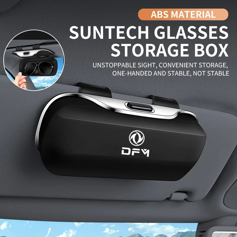 

For Dongfeng DFM DFSK Glory 580 F507 S30 H30 AX7 Ax3 k01 Ax5 c31 Accessories Car Visor Sunglasses Car Glasses Case Glasses Clip