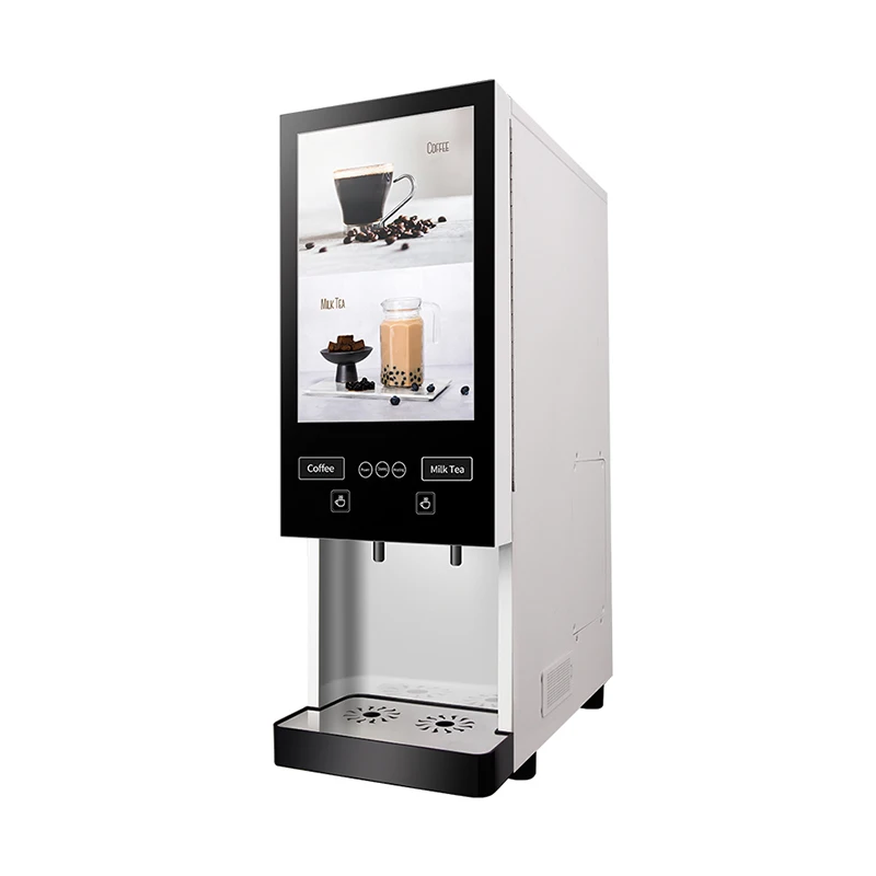 Top Sale Coffee Machine Automatic Coffee Machine White Color Commercial Fully Automatic Vending Machine