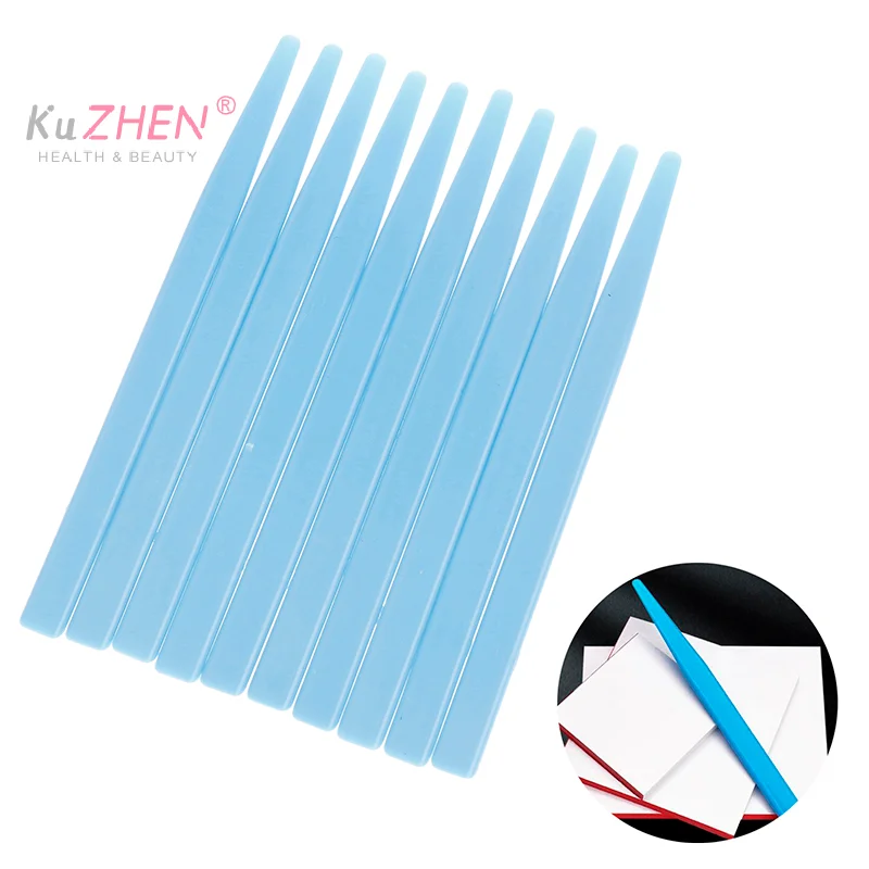 10pcs Dental Mixing Spatula For Impression Material Disposable Mixing Knife Plastic Handle Spatula Gypsum Mixer Spatula Tools