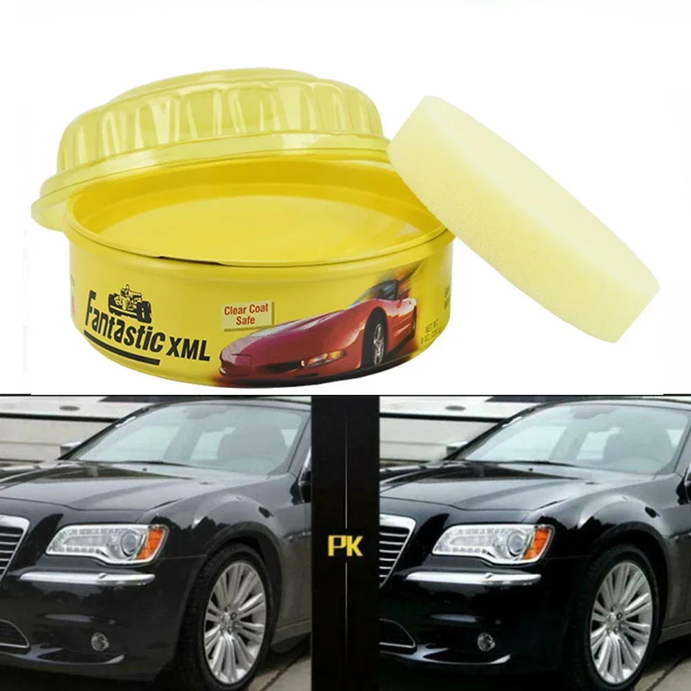 

230g Carnauba Paste Car Wax High-Gloss Shine Auto Cleaning Polish Auto Detailing Lasting Super Hydrophobic Scratch Removal