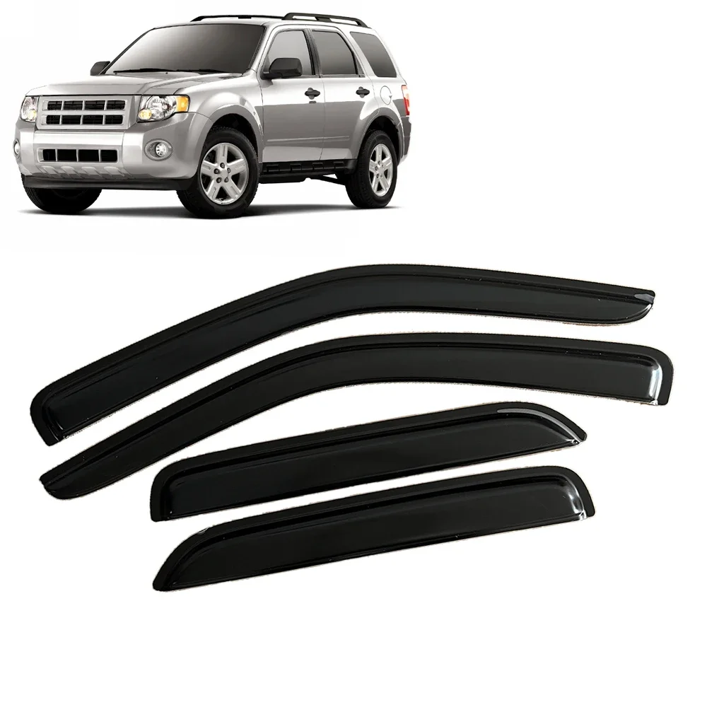 

Window Visor for Ford Escape 2001-2007 2008 2009 2010 2011 2012 Wind Deflectors Rain Guards Ventvisor Sun Rain Vent Protectors