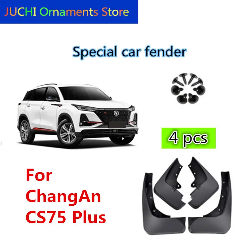 

Car Fender Mudguard Splash Flaps Mud Guard Mudflap Accessories for CHANGAN CS75PLUS, ChangAn cs75plus