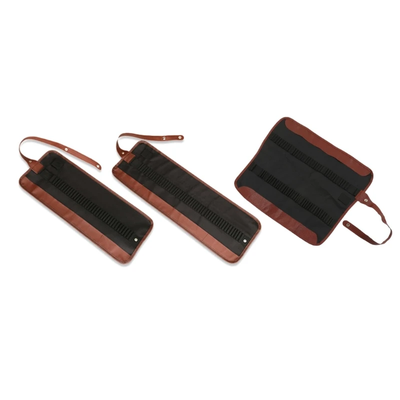 36/48/72 หลุมผ้าใบปากกาม้วนผู้ถือดินสอปากกากรณีดินสอสำหรับศิลปิน