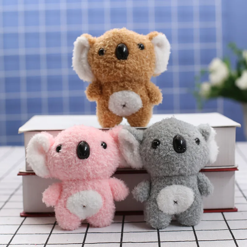 

60pcs/lot Wholesale Cute Little Koala Plush Toy Doll Cartoon Ragdoll Grab Machine Small,Deposit First to Get Discount much Welc