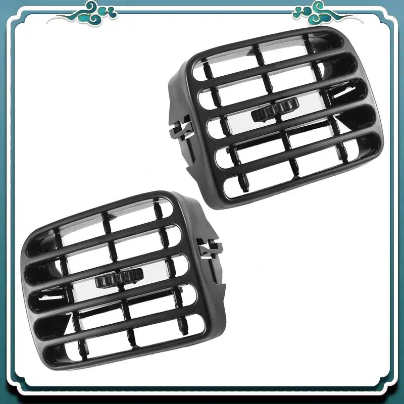 

ABTU-1Pair Car Center Console Air Vent For Renault Clio II 1998-2001/THALIA I 2001-2006 Air Jet Intake Grille 7702258375