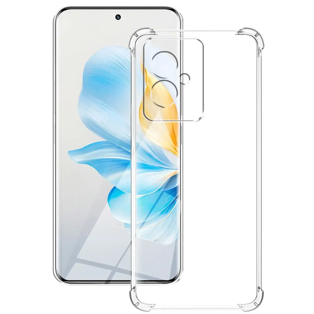 For Honor 100 Pro Case Clear Shockproof Phone Case For Honor 100 Cover Silicone Soft Clear Funda For Honor100Pro MAA-AN10 Coque