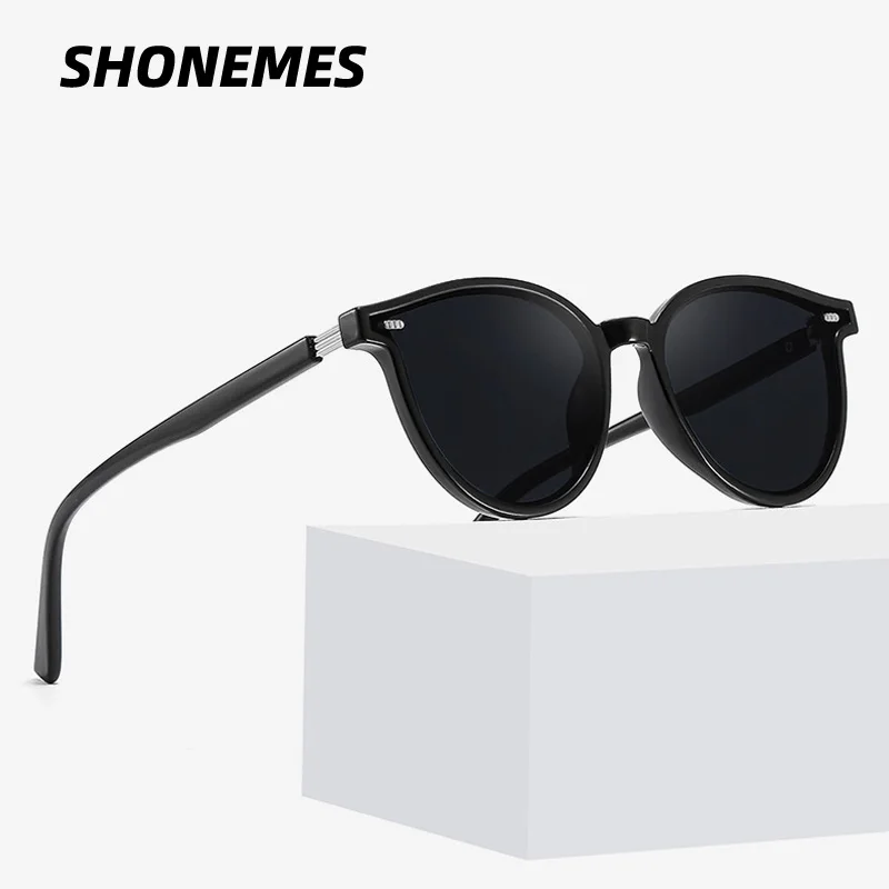 

SHONEMES Polarized Sunglasses Women Men Round Shades Outdoor UV400 Protection Sun Glasses for Unisex