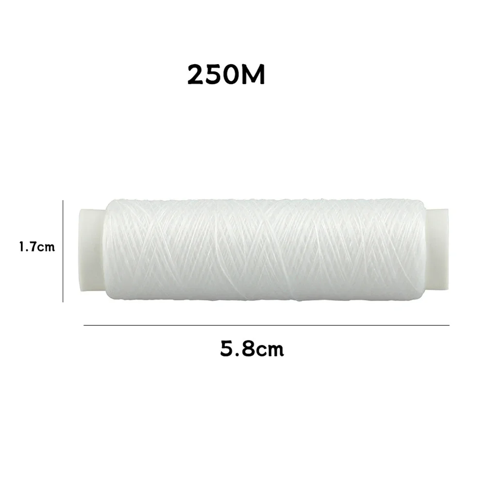 250m Bait Elastic Line High Elastic Fishing Line Bait Thread Sea Fishing Bait Lure Line Bait Saver For Outdoor Fishing Accessory