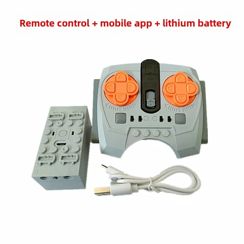 Giocattoli compatibili Building Blocks Telecomando a 8 canali con batteria Li per parti MOC Technic PF