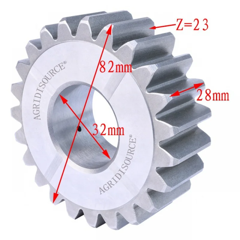 Asequible: rueda de eje delantero, rueda planetaria lateral para Tractor de Foton Lovol, yugo de brida de eje de transmisión hecho en China para tractores Un