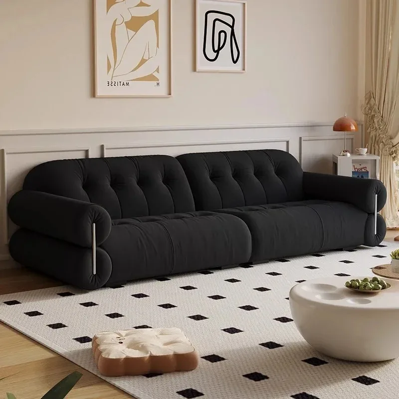 High Back European Sofas Wood Filler Armrest Modern Recliner Living Room Sofa Salon Lounges Lazy Couch Wohnzimmer Home Furniture