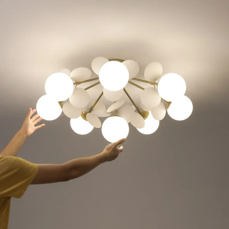 

Cream wind lamp master bedroom light