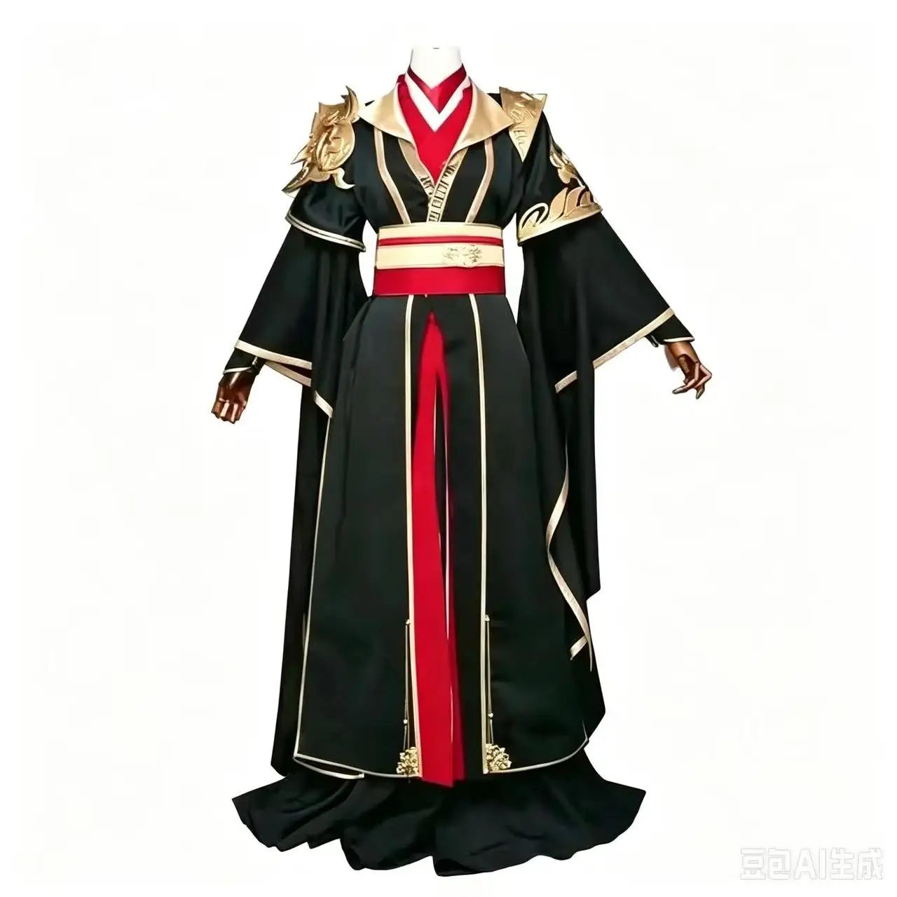 Animation Mu Qing Heavenly Official's Blessing Cosplay-Kostüm im antiken Stil Hanfu Halloween
