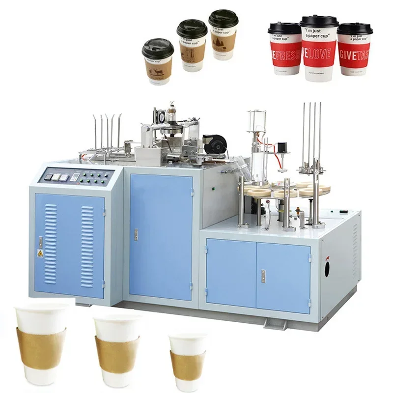 Single and Double PE Coated China Paper Tea Cup Making Machine Paper Bowl Cup Machine Paper Cup Production Machine Making