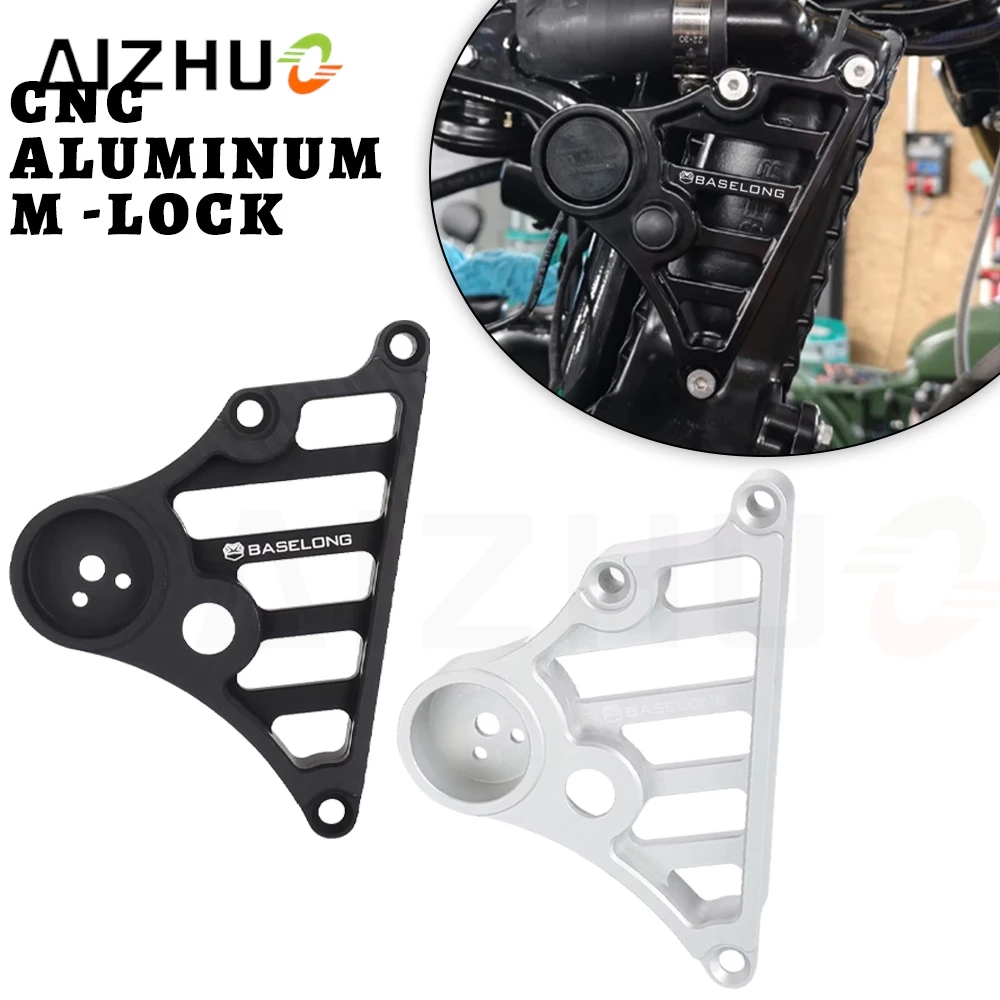 For BMW K75 Cafe Racer K100 K1100 K1 K 75 100 1100 All Year Aluminum Right Side electronic ignition lock Start Switch Brackets - view 2
