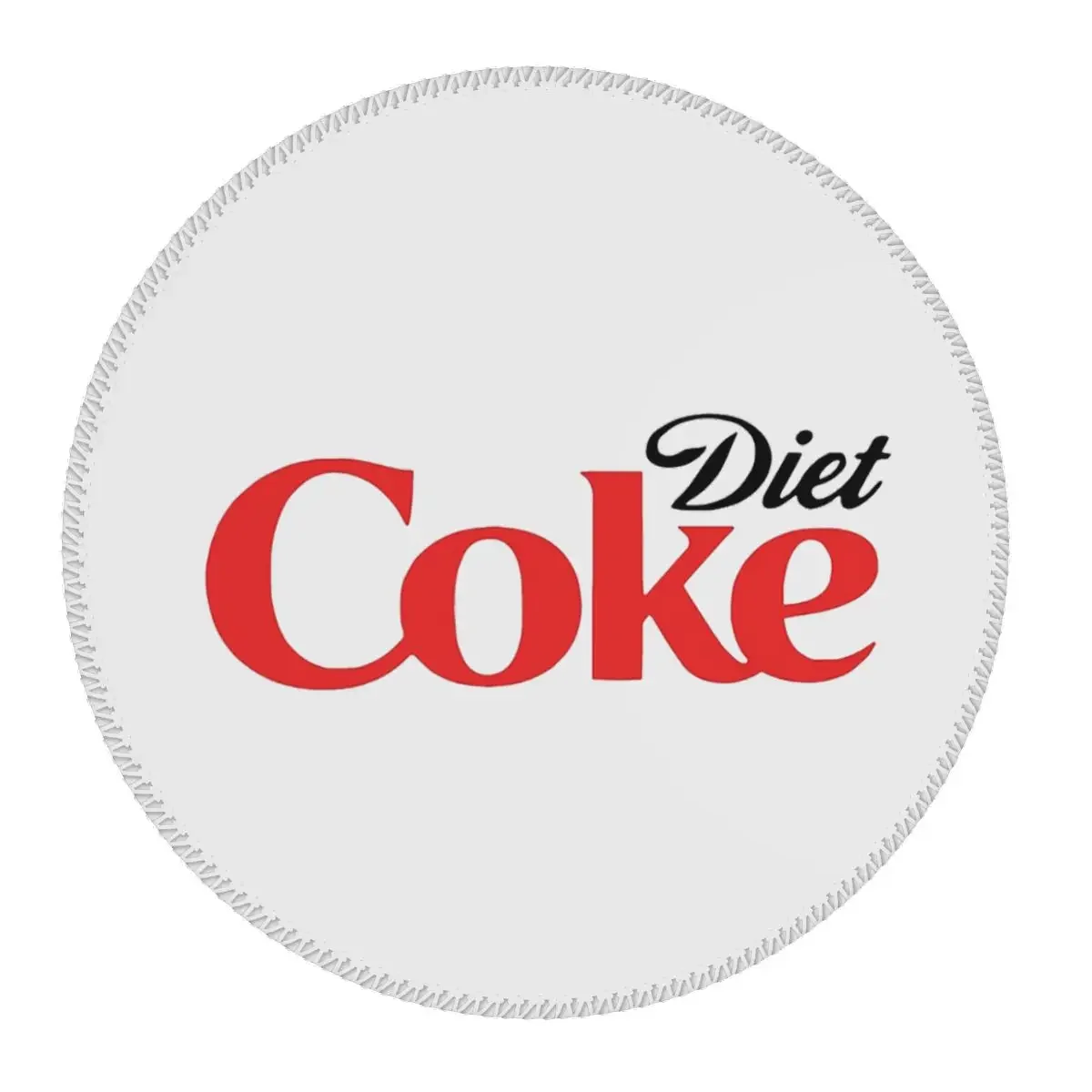 Coke Funny Lover Diet Round Mouse Pad Computer Keyboard Mouse Mat Gamer Laptop Desk Mat Office Table Mats