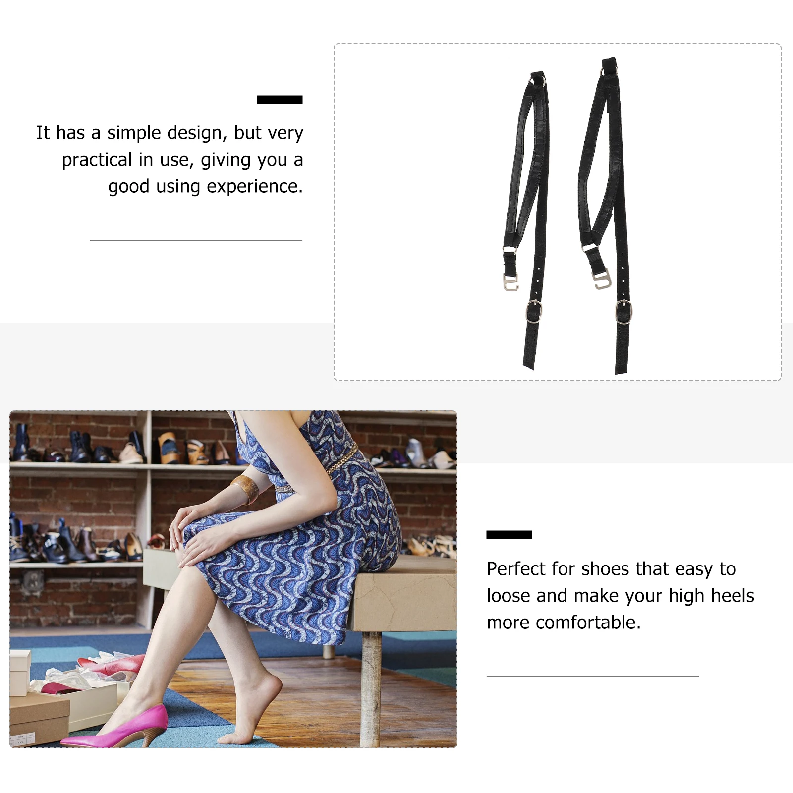 

High Loose Shoelace Straps DIY Accessories Comfortable Heels High Heels Shoelace Ankle Belts Foot Care Tools