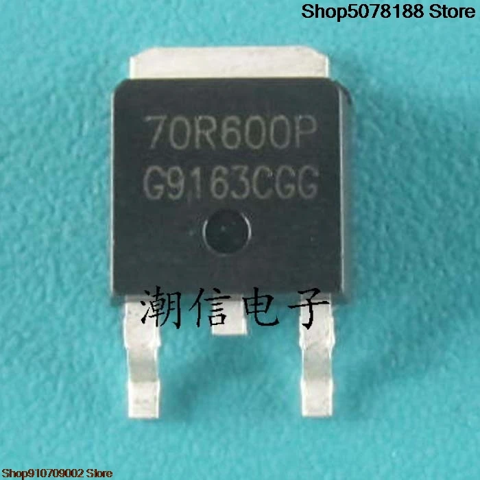 10 piezas 70R600P MOS 7.3A 750V
