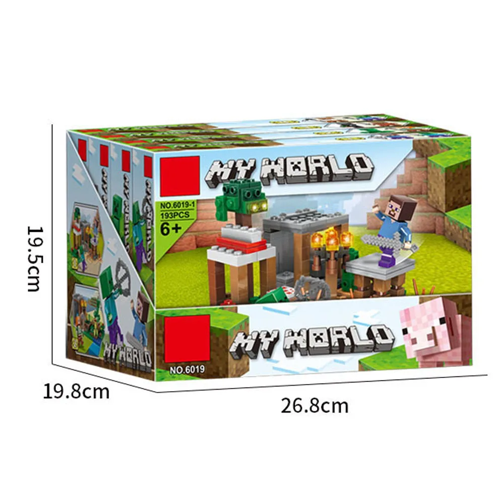 My Mini World Renzai Village Farm Is Compatible With LEGO Building Blocks Toys