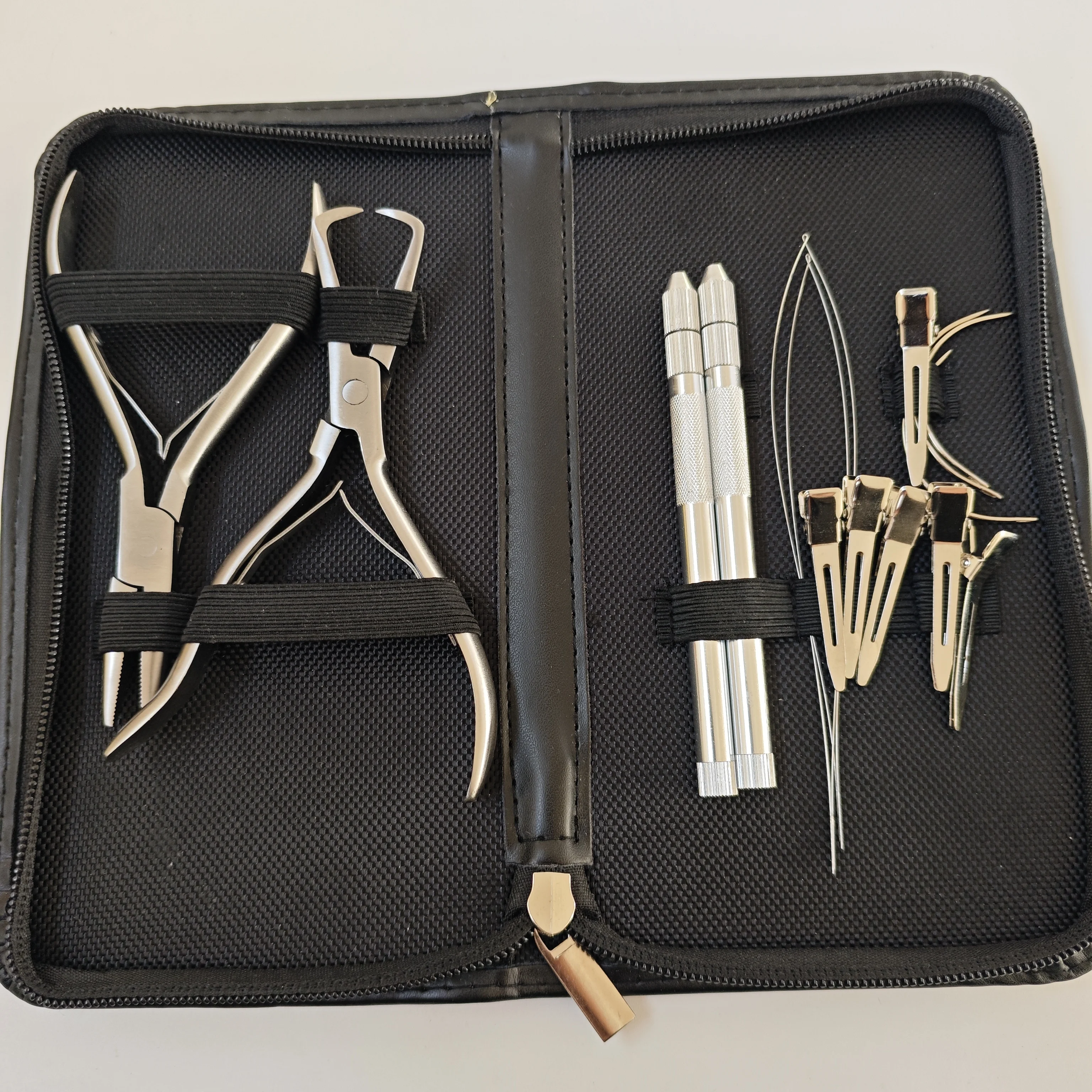 Hair Extension Pliers Kit.Completely Set For Micro Rings Hair Extensions And Nano Tip Extensions