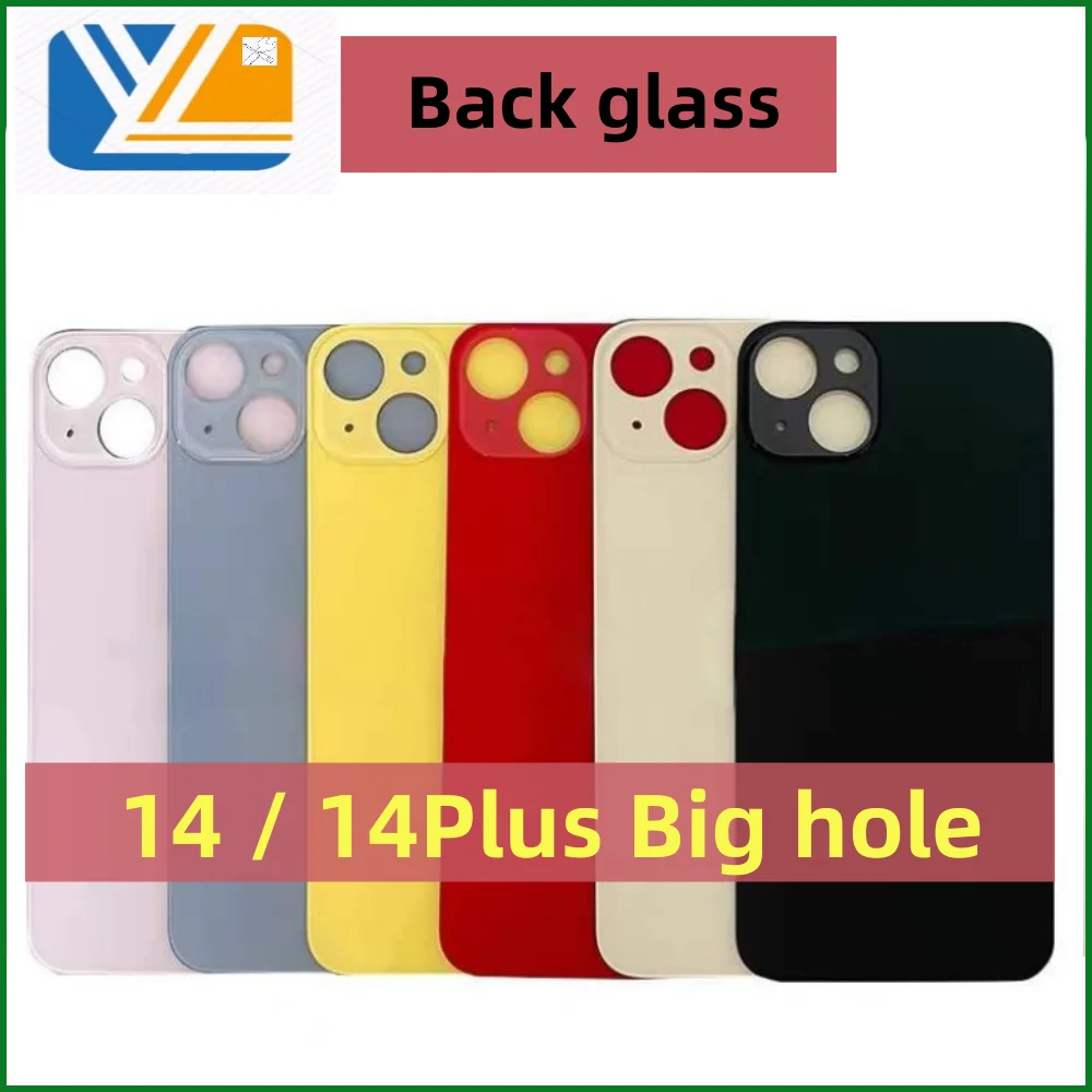 iPhone X～14 Pro Max全機種対応 大型カメラホール付き交換用背面バッテリーガラスカバー 12 Pro背面カバー 10個
