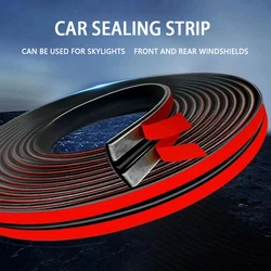 Rubber Car Window Seals Edge Sealing Strips Auto Roof Windshield Sealant Protector Seal Strips Sound Insulation Tape