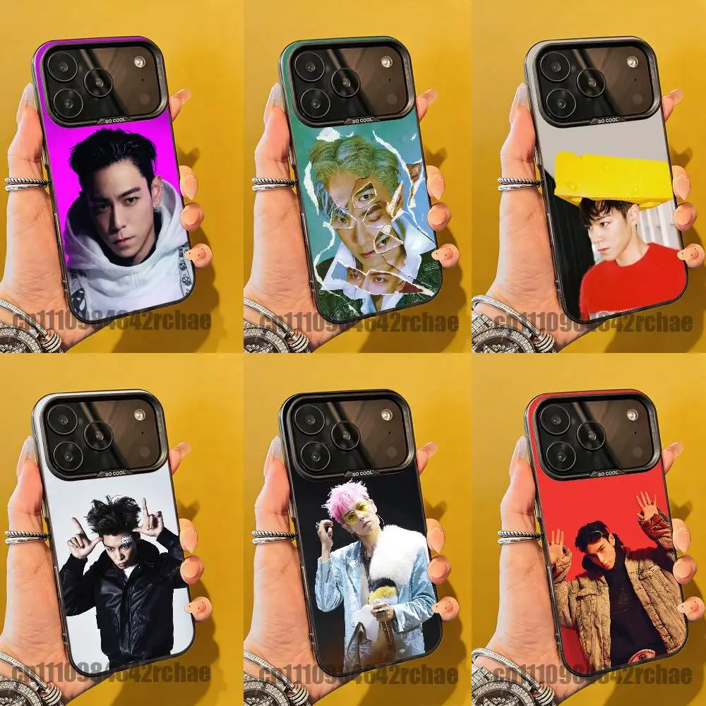 

For T-TOP Choi Seung Hyun Phone Case iPhone 14,16,12,15,13,17,11,E,Pro,Max,Plus,Air,Mini Black Soft Cover