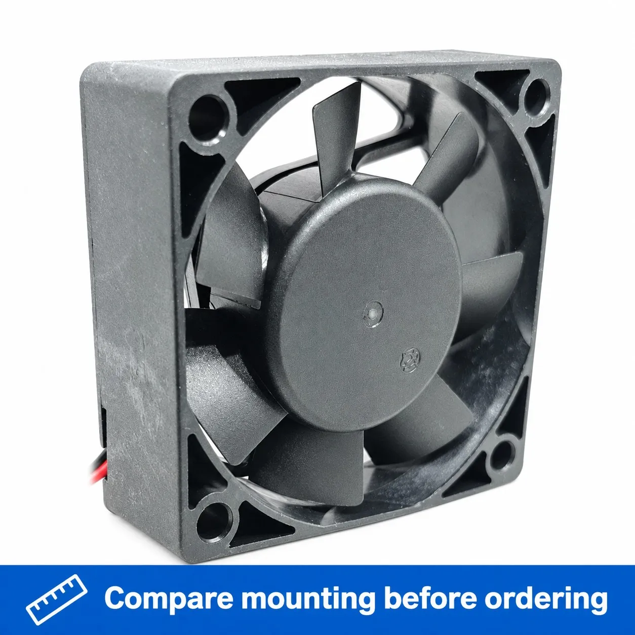 S0602012M PC Case Cooling Fan 60mm 12V 0.10A 4-Pin