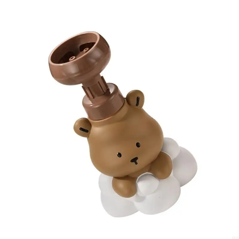 Bear Foam Soap Pump, Multipurpose Bathroom Dispenser Foam Dispenser for Hand Sanitizers and Shampoo Pump Bottle B95B