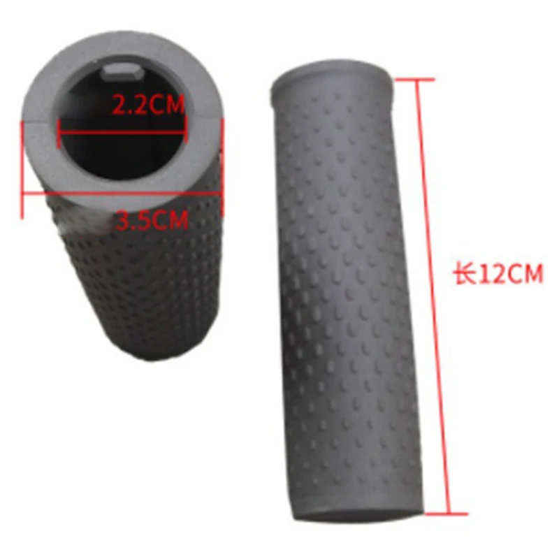 1 Pair Anti-slip Handlebar Protective Cover For Electric Scooter Handlebar Silicone Protective Cover For Scooter Accessories