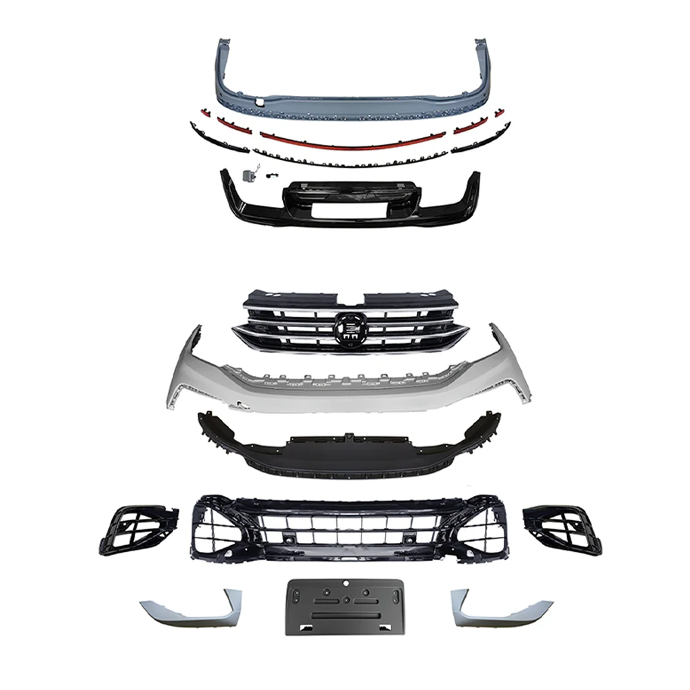

Good Quality Auto Body Kits Front Bumper for 2021 Tiguan Upgrade 2022 Tiguan R Series