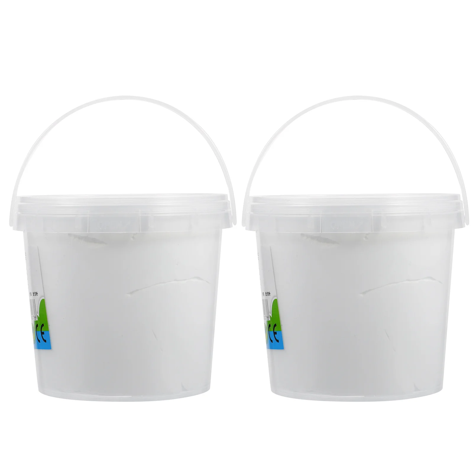 2 pezzi di argilla ultraleggera fai da te in resina di colore puro sicura per bambini giocattolo educativo modellazione di plastilina luminosa non indurente