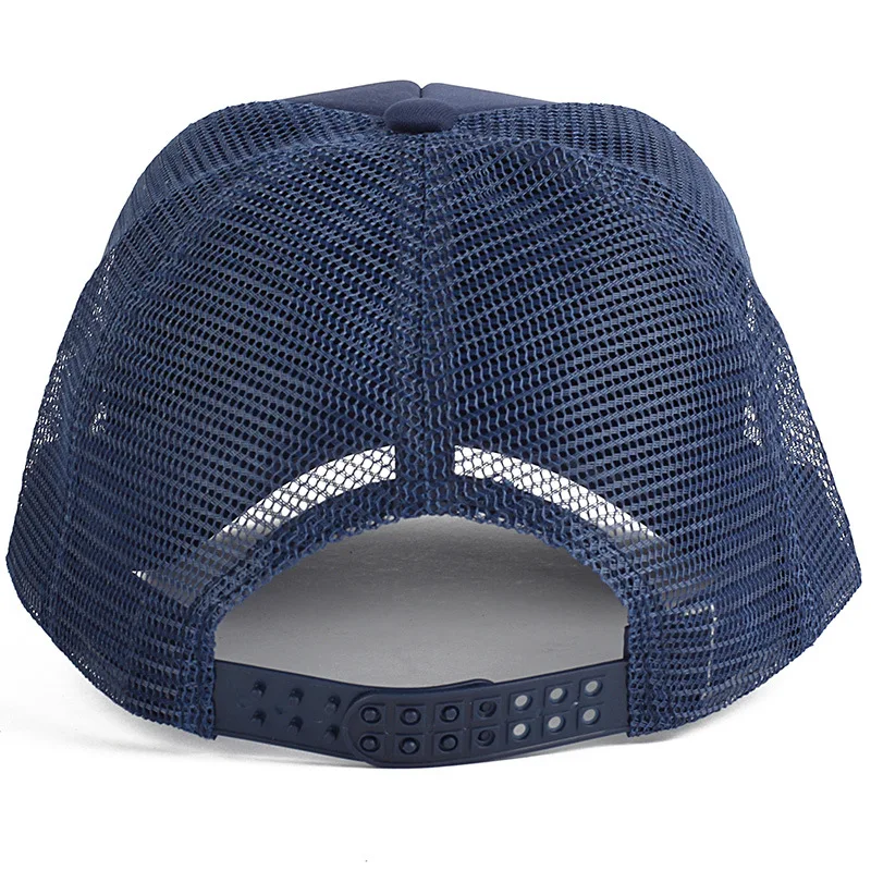 Bonés de beisebol em malha para homens e mulheres, chapéu snapback estrela respirável, chapéu do camionista esporte ao ar livre, moda verão, drop