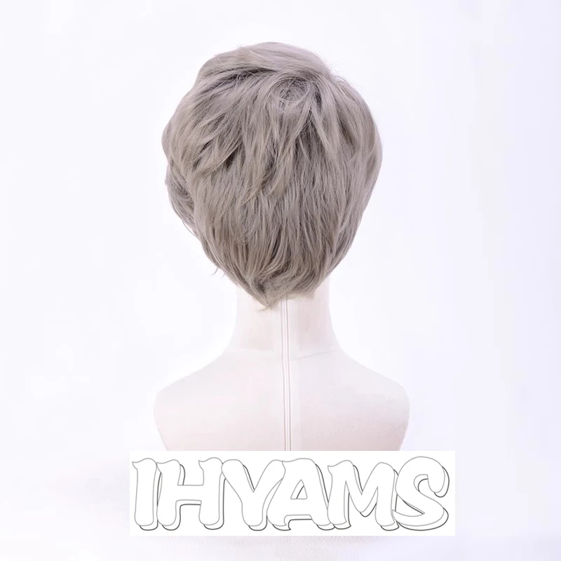 Amaguni Hitoya Cosplay Wig DRB Hypnosis MIC Cospaly Wig Synthetic Hair Wigs + Wig Cap