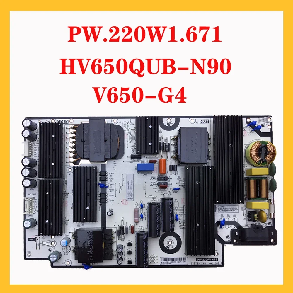 

PW.220W1.671 HV650QUB-N90 V650-G4 Плата питания для телевизора Профессиональная тестовая плата HV650QUB N90 V650 G4 Оригинальные детали