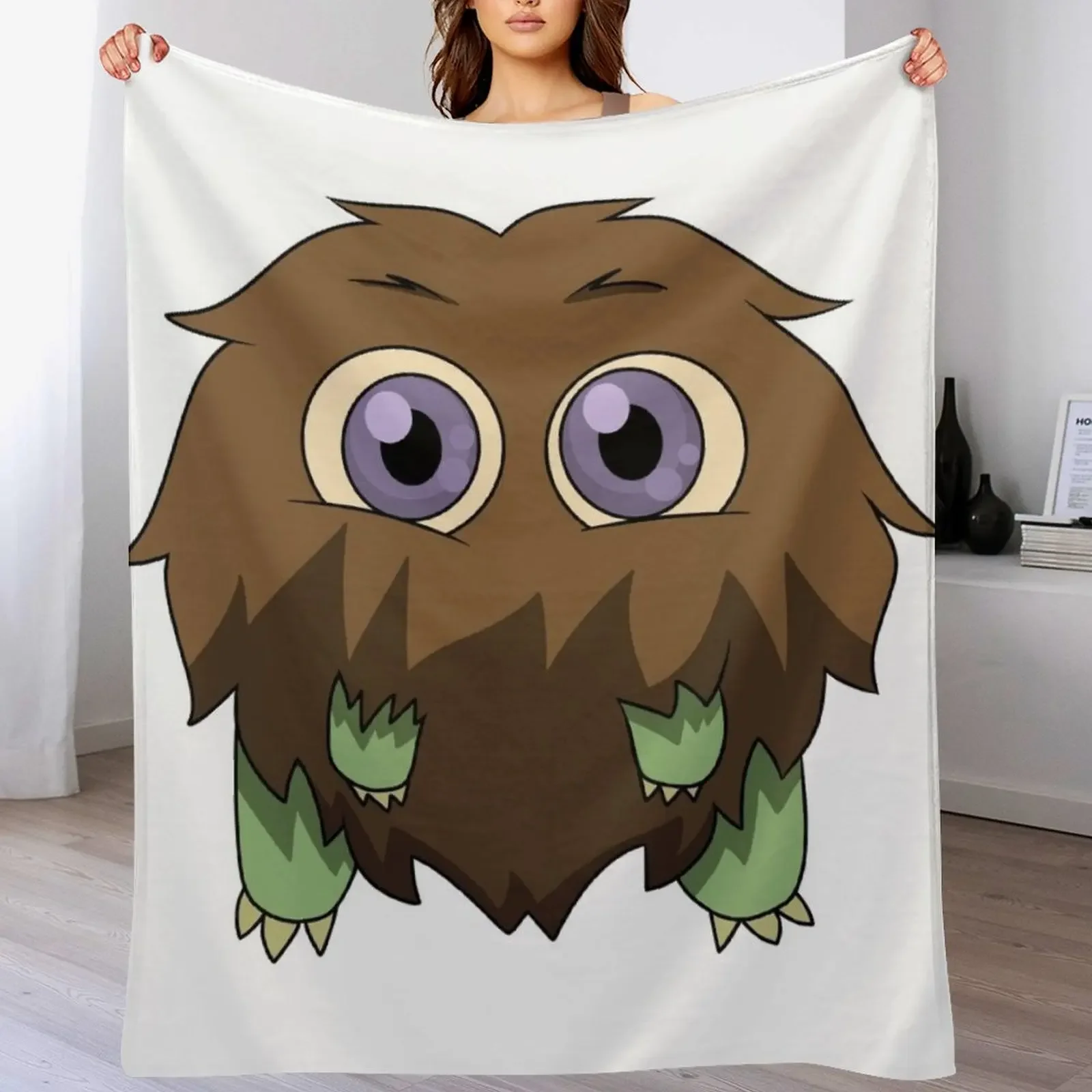

Kuriboh Throw Blanket Reusable Durable Soft Blanket for All Seasons