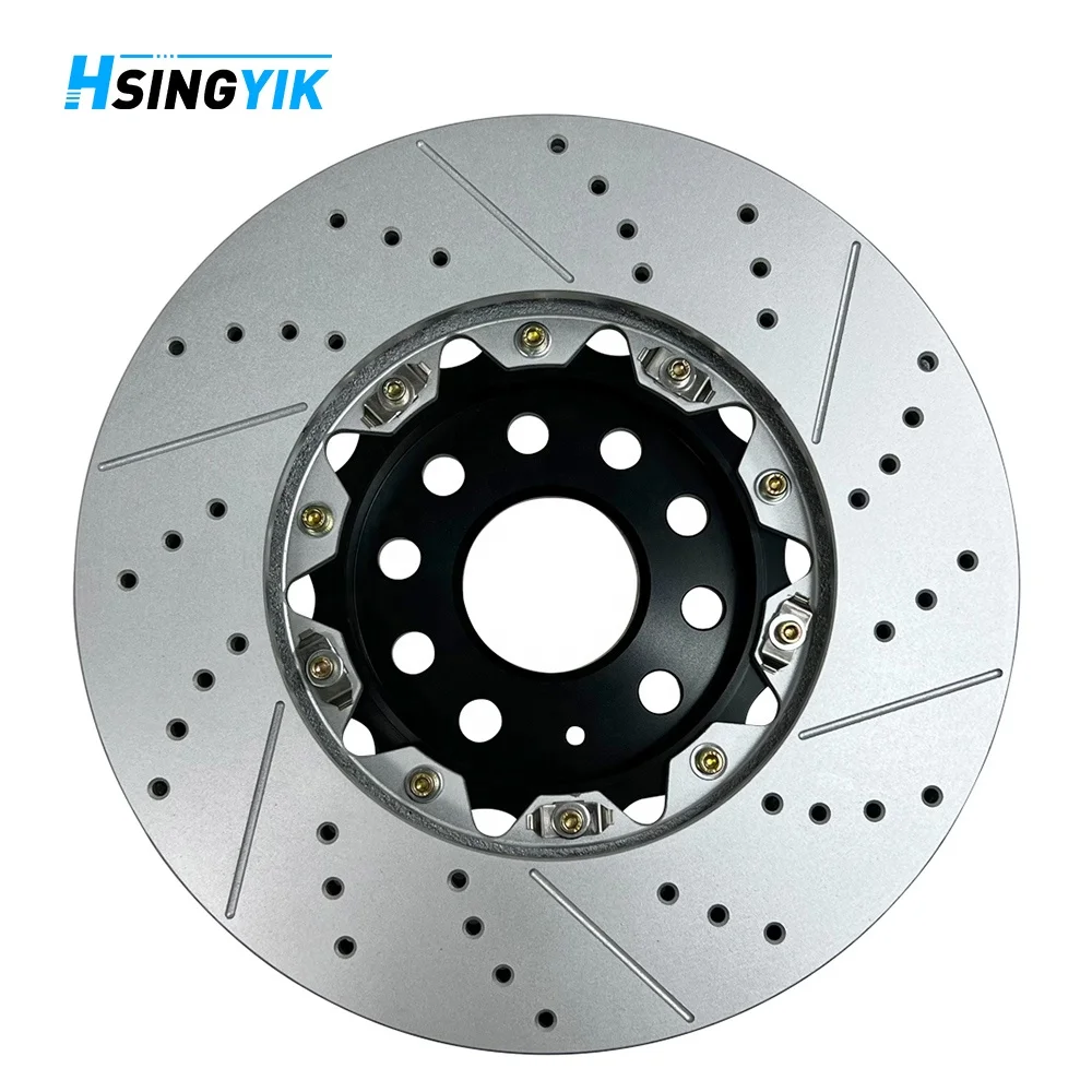 Upgraded Big Brake Kit Front Rear Rotor G3000 G3500 Floating Brake Disc For For Vw Golf GTI Seat Audi Skoda