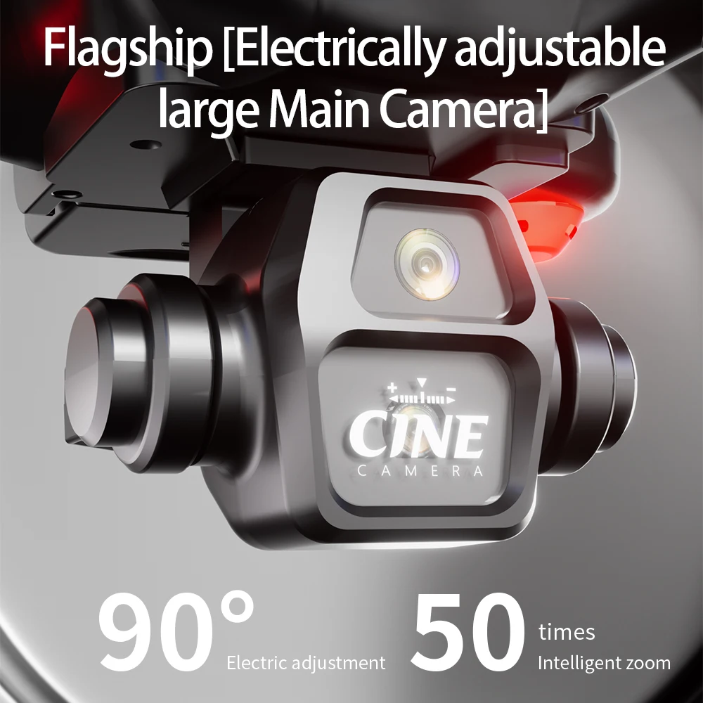 Xiaomi E55 فرش السيارات الطائرة بدون طيار التصوير الجوي شاشة التحكم الطائرات تحديد المواقع التدفق البصري تجنب العوائق الطائرات