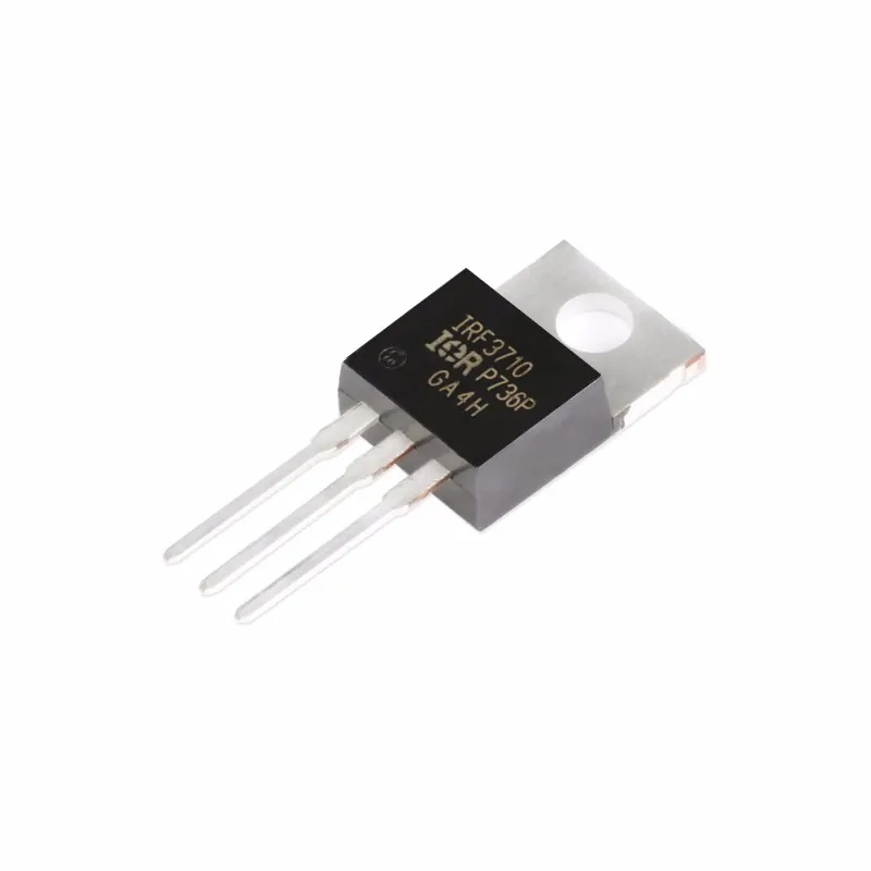 10PCS IRF3710PBF TO-220 N-Channel 100V/57A In-Line MOSFET FET